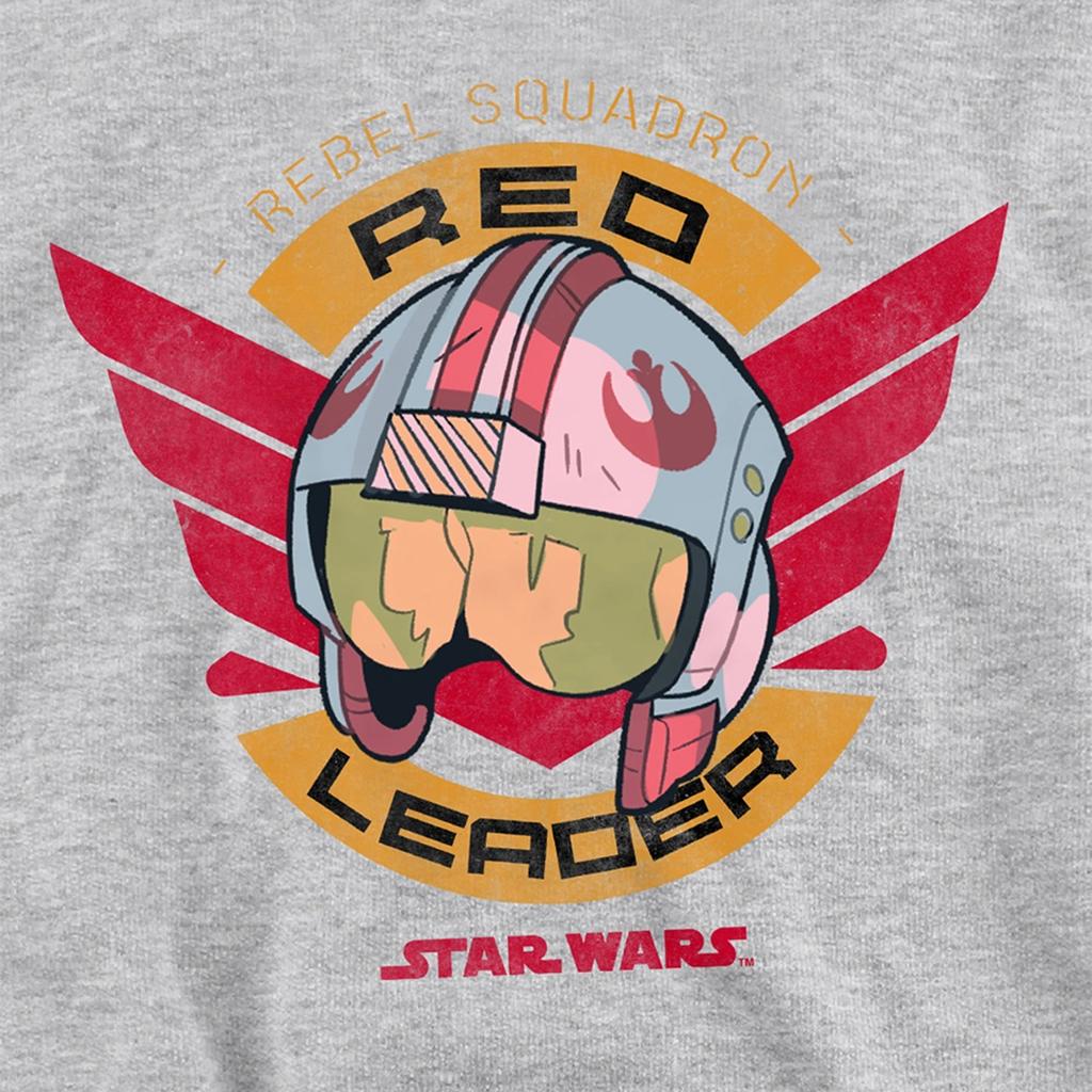 Star Wars Childrens/Kids Red Leader Heather Hoodie