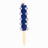 Wooden Handheld 21 Jingle Bells Bar Sleigh Stick Kids Toy Instrument (Blue)