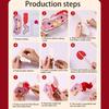 Chinese Snake Dance Craft Set Handmade 3D Snake Paper Puppet Set for Children Adult School Kindergarten