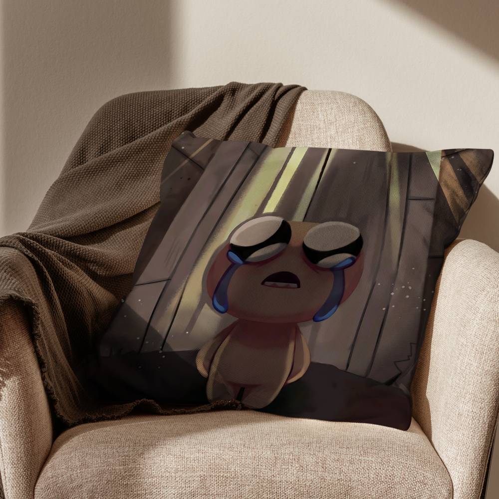 Game TThe Binding of Isaac Cushion Cover Suitable For Sofa Car Bedroom Office Cushions Decorative Pillow Case