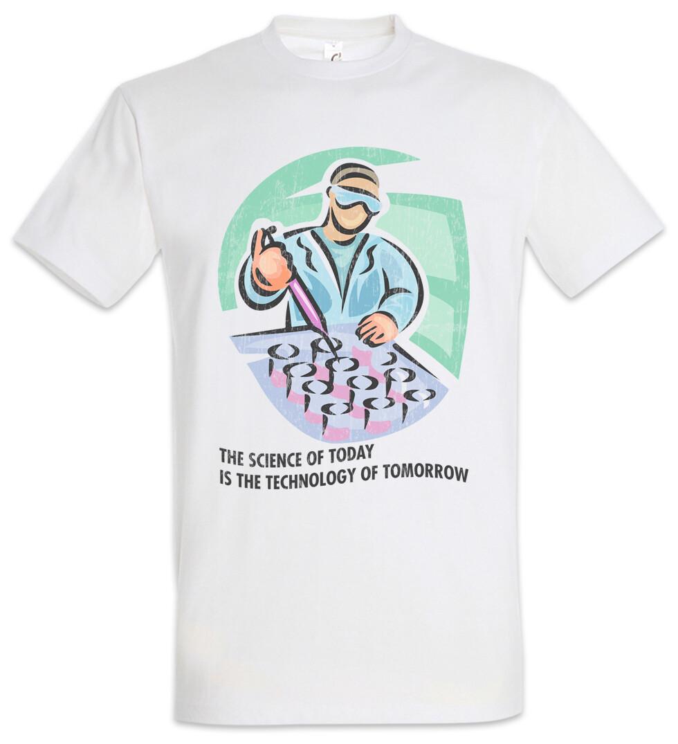 The Science of Today Technology Natural Sciences Scientist Science T-Shirt Mens Womens Tees Top L