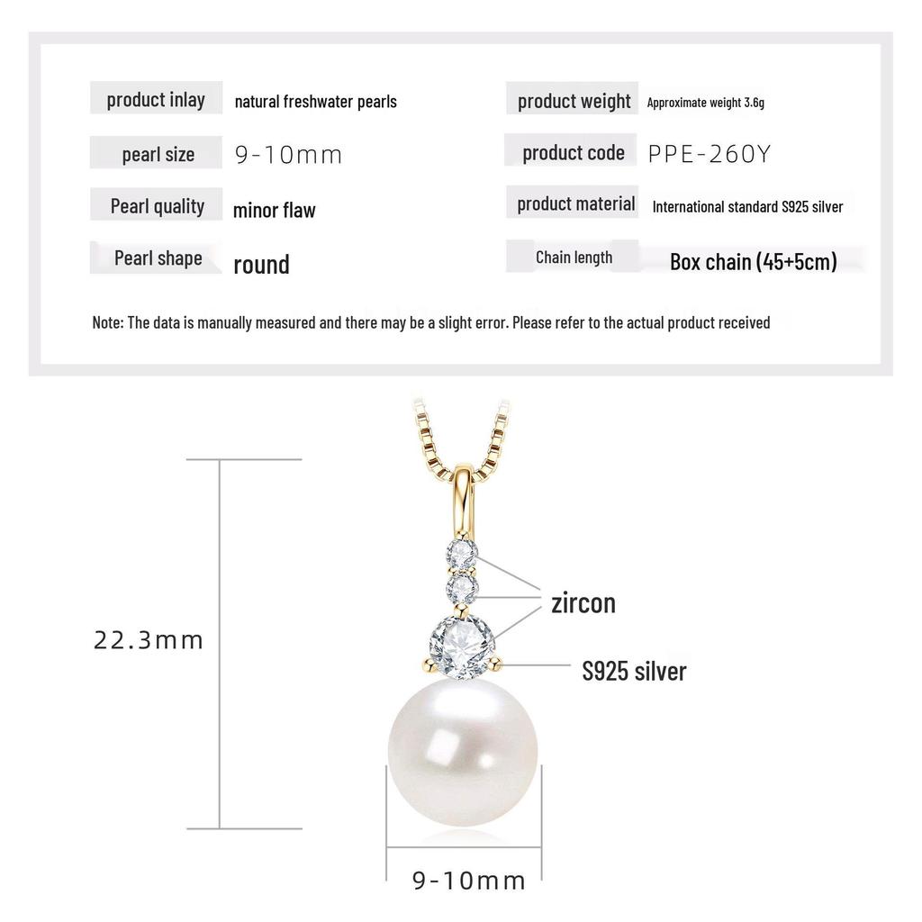 Double Layer Freshwater Pearl Choker Necklace, s925 Sterling Silver, 18k Gold Plated, Gift for Christmas and Qixi