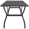 Maison Exclusive - Table de jardin Anthracite 190x80x72 cm Acier