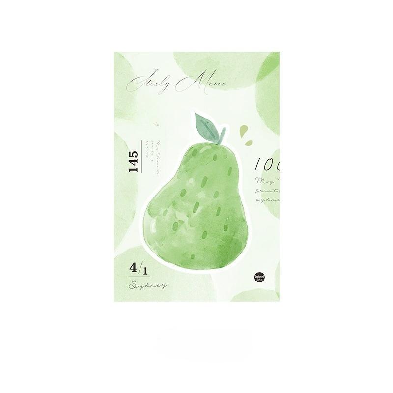 30Sheets Fruit Basket Series Message Notes N Times Post Notes 4 Options Stationery Sticky Note Convenience Notes School