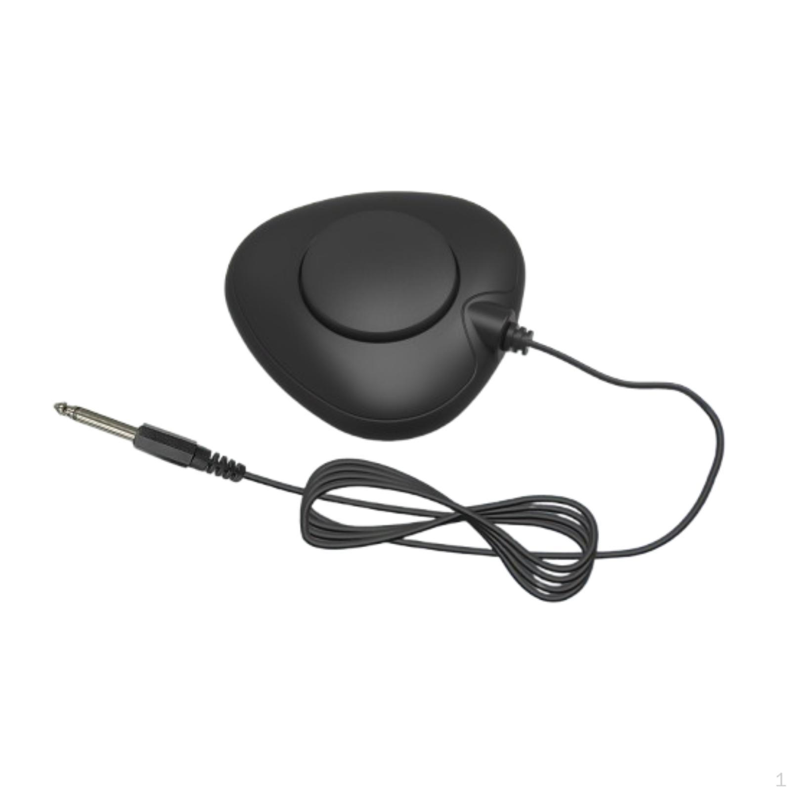 

Компактная педаль сустейна для электропианино, педаль задержки для ножного пианино, тихий сингл 6.5mm