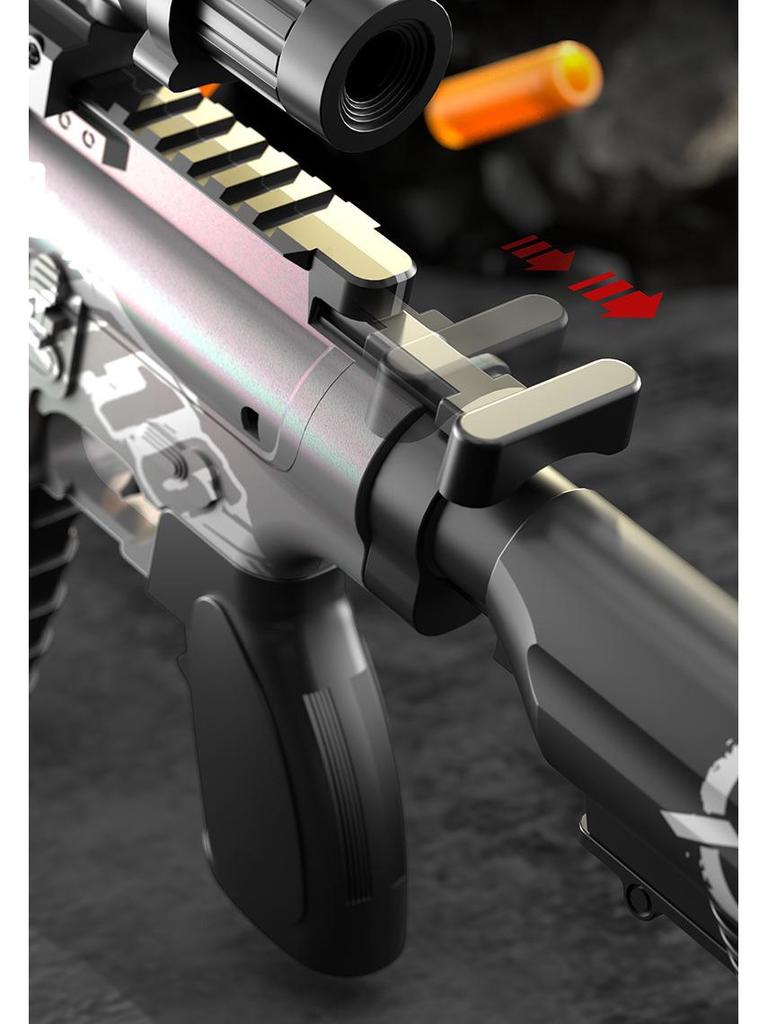 M416 Soft Bullet Manual Bolt Action Toy Gun for Kids - Shell Ejecting Simulation Assault Rifle for Boys