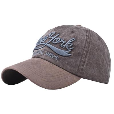 Baseball CZA464 [White Fang] Hat, Cap, Cap, Embroidered, Sports, Stylish, Casual, Breathable, Men's, Women's, (Coffee)