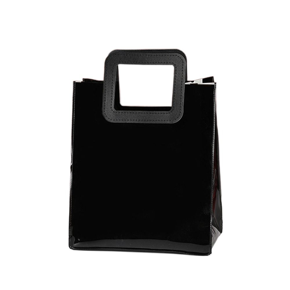 

ПВХ Подарочный пакет Прозрачный пакет для хранения Модная ручная упаковка Тоут Square-L