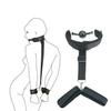 Ženská kožená pouta na krk Náramek Fetish Bondage Erotické sexuální hračky Bdsm omezovač Sexuální hračka pro pár Dospělý Sexy Ga