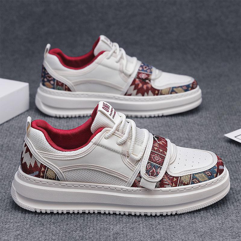 Autumn new simple board shoes comfortable low-top casual shoes thick sole