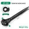 Dual Function Ratchet Wrench Set with Burr Wheel and Torx Socket