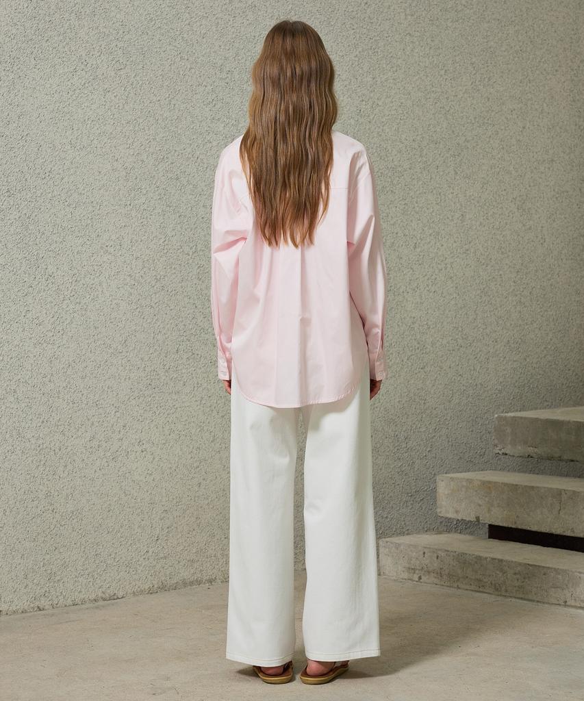Alikim Bright Oversized Shirt / Pink