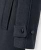 DIMITRI BLACK Essential Cashmere Balmacaan Coat_Charcoal