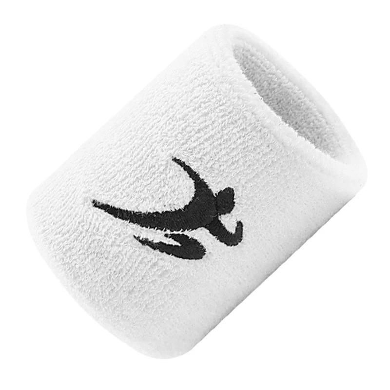 Sports Wristbands for Men & Women - Breathable Cotton Sweatband for Gym, Tennis, Basketball - Wrist Support & Injury Prevention