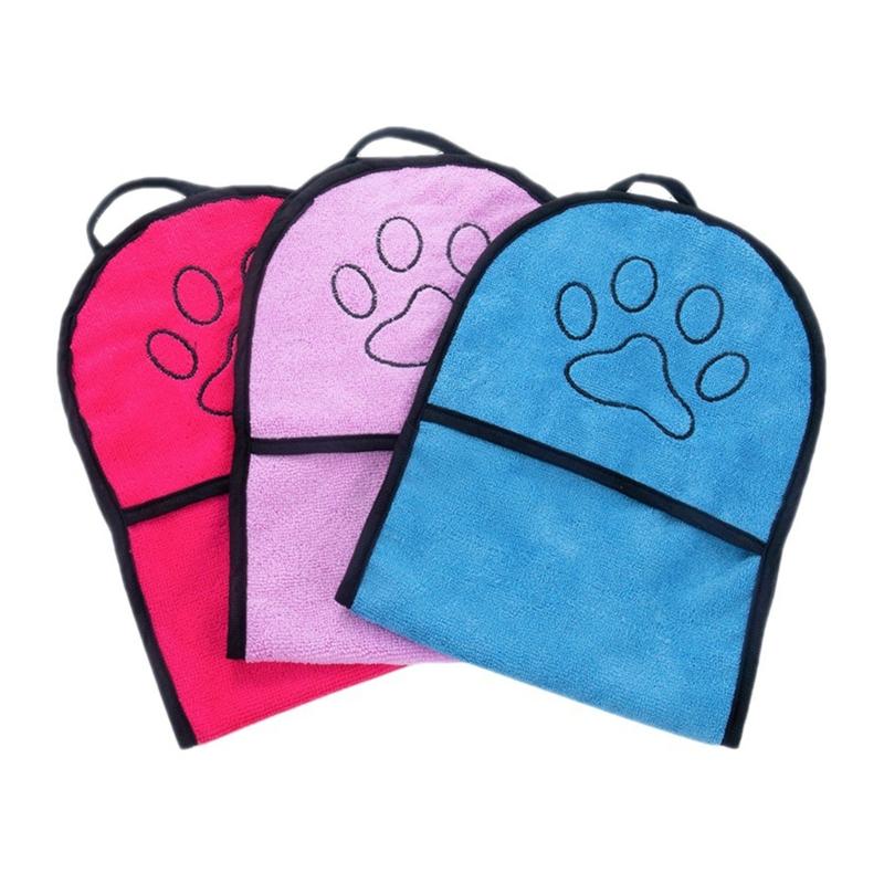 Microfiber Pet Bath Towel for Drying Puppy/Cat Daily Cleaning Supplies