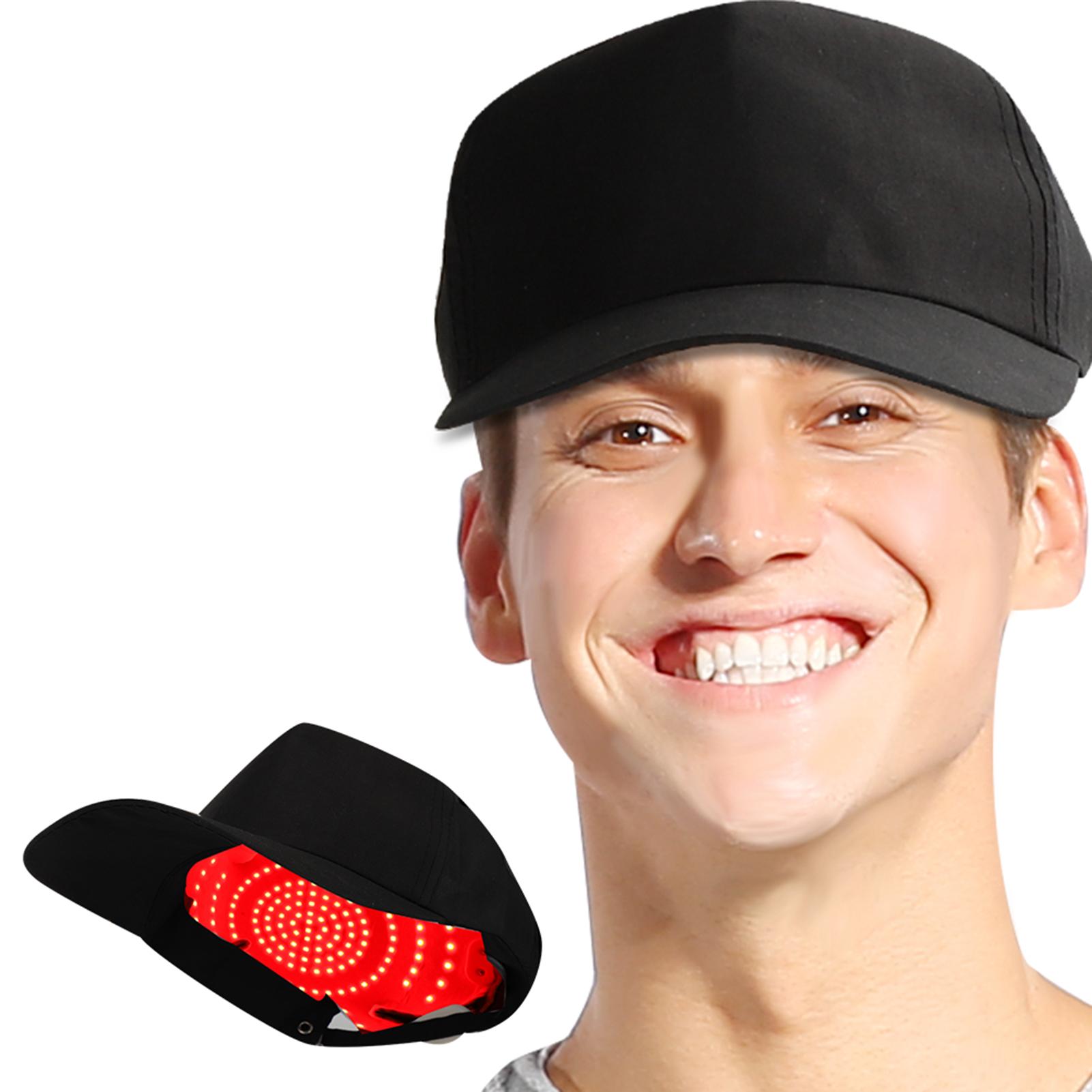 

152 шт. Легкая чип-терапия для роста волос против выпадения волос, однотонная шапочка