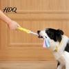 Soft TPR Rubber Dog Toys Spiky Chew Toy with Cotton Rope Pet Molar Stick Toy Interactive Puppy Chewing for Gums Small Medium Dogs Teeth Cleaning