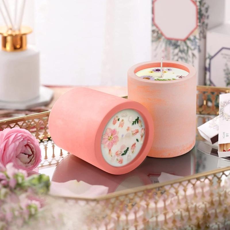 Silicone Pen Holder Moulds Silicone Clay Molds Hand-Making Silicone Candle Cup Moulds Multi-functional Silicone Material