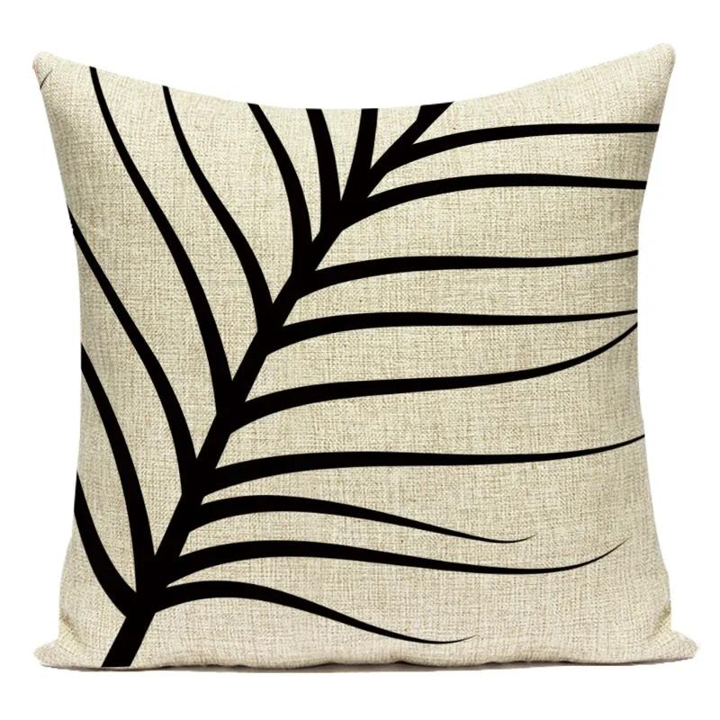 Letter Geometry Print Cushion Cover Decorative Pillow Cover Sofa Bed Car Throw Pillowcase Accessories Sweet Home Textile Decor