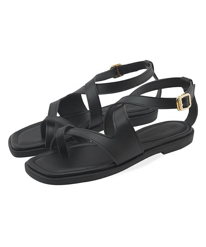 Spur Athena Sandal -Ss8048 (3 Colors) 1.5Cm Square Strap Sandals