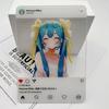 Anime Hatsune Miku Tre Pollici Po Props Fai da Te Cartone Animato Nuovo Acrilico Trasparente Card Kawaii Miku Carta da Collezione Giocattolo Regalo di Compleanno