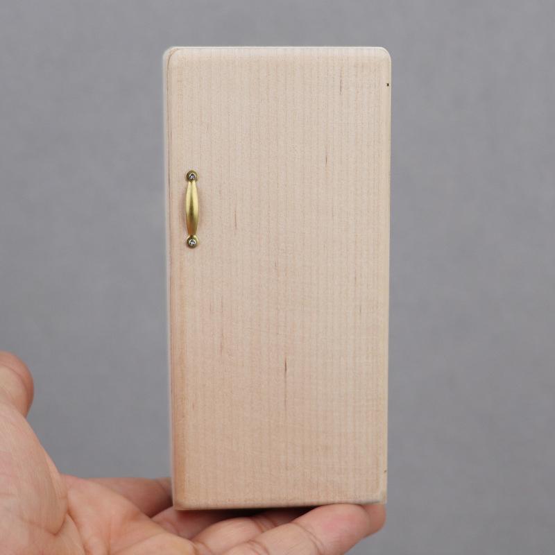 1/12 Dollhouse Simulation Refrigerator Model Dollhouse Miniature Kitchen Furniture Decoration Dolls House Home Accessories