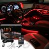 8m Car LED Atmosphere Light With Sound Sensor Adjustable Auto Interior Lighting Strip App/ Remote Control Control Ambient Lamp