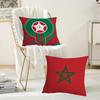 Luxury Morocco Flag Pillow Case Suitable For Bedrooms Living Rooms Cars Home Decoration