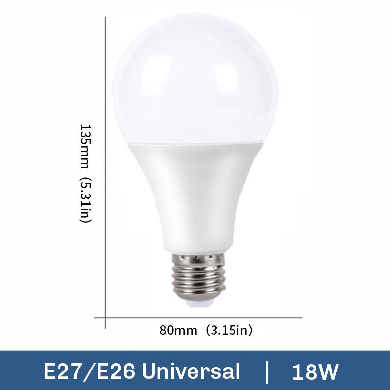 10 Stück 110V LED Glühbirnen E26 E27 E14 120V 3W 6W 9W 12W 15W 18W 20W Lampada Bombilla Tischleuchte Beleuchtung Wohnzimmer