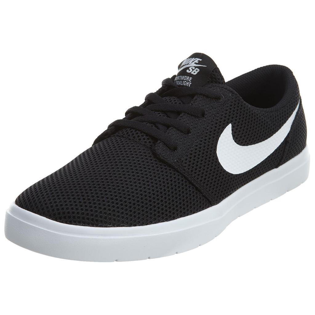 Nike Portmore 2 SB Ultralight Schwarz Weiß Unisex Sneaker 880271-010