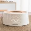 Ceramic Teapot Holder Base Tea Heater Insulation Base Tea Coffee Tea Heater Water Heater Teaware Heating Base
