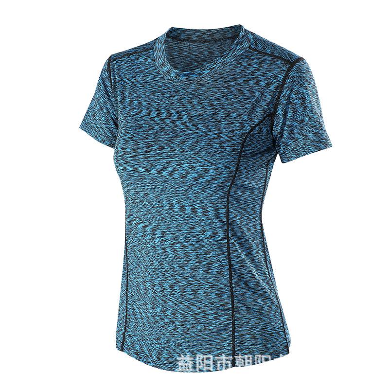 Women's Quick-Dry Slim Fit Korean Style Yoga T-Shirt: Casual, Professional, Fitness & Running Short Sleeve
