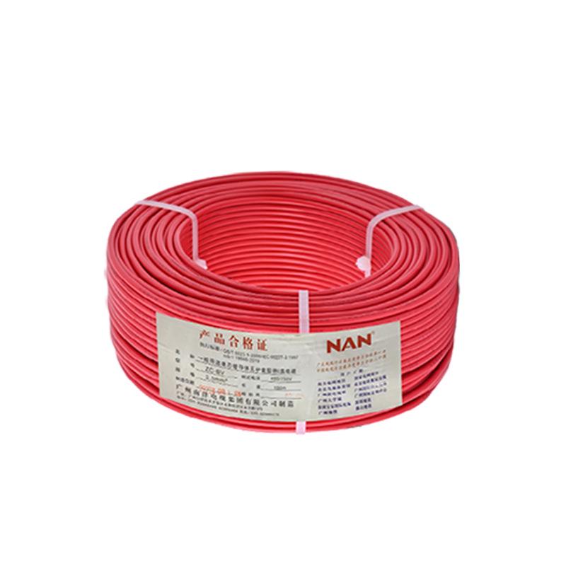 Guangzhou Nanyang BV1.5-25 Sq National Standard Copper Core Wire for Home & Engineering Decor.
