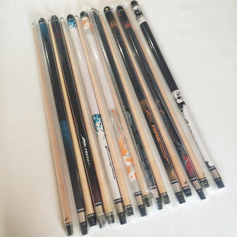 Billiard Cues Stick 1/2 Split Maple Pool Cue 8 Ball 9 Ball PREOAIDR 11.5mm 13mm Billiard Cue with Accessories
