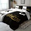 King Queen'S Crown 3D Printed Quilt Cover All Season Soft Bedding Cover Pillowcase Luxury Home Textiles Duvet Cover Sets