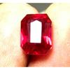 Natural Red Emerald Cut 8 Carat Ruby CERTIFIED Loose Gemstone Jwelery Making