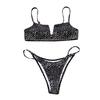 Sexy Women Solid Bikini Push-Up Padded Swimwear Swimsuit Bathing Beachwear