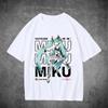 2025 Trendiges Hatsune Miku Anime Future Kurzarm Partner T-Shirt für Herren & Damen