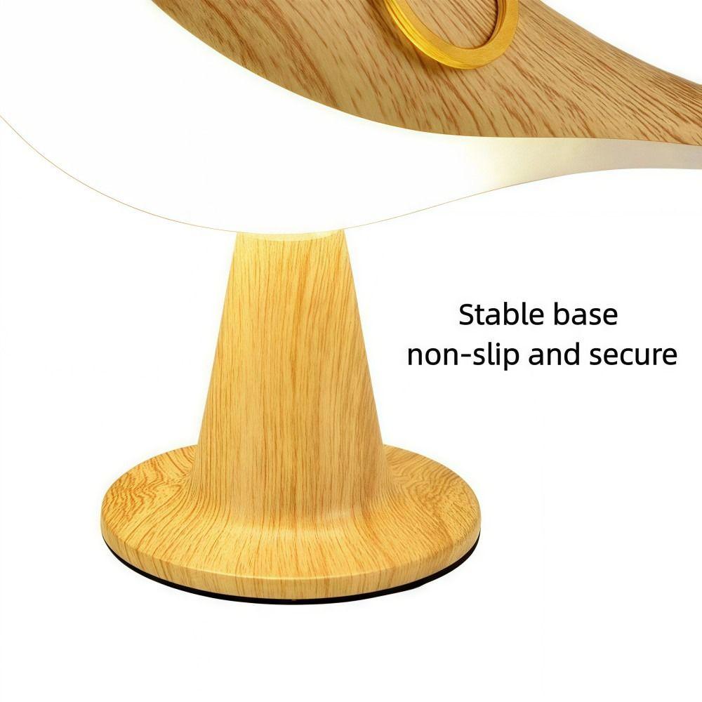 Creativity LED Bird Night Lights 3 Colors Touch Switch Bedroom Desk Lamp Dimmable Rechargeable Bedside Lamps Interior Lighting