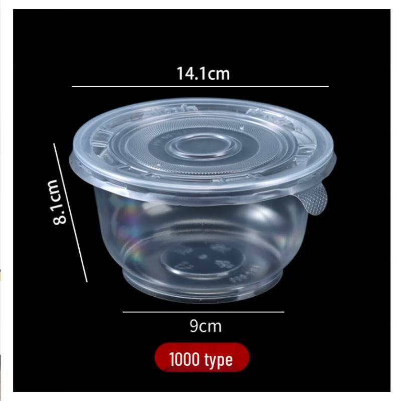 Disposable Plastic Takeout Food Containers
