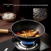 Titanium Iron Wok for Induction and Gas Stoves
