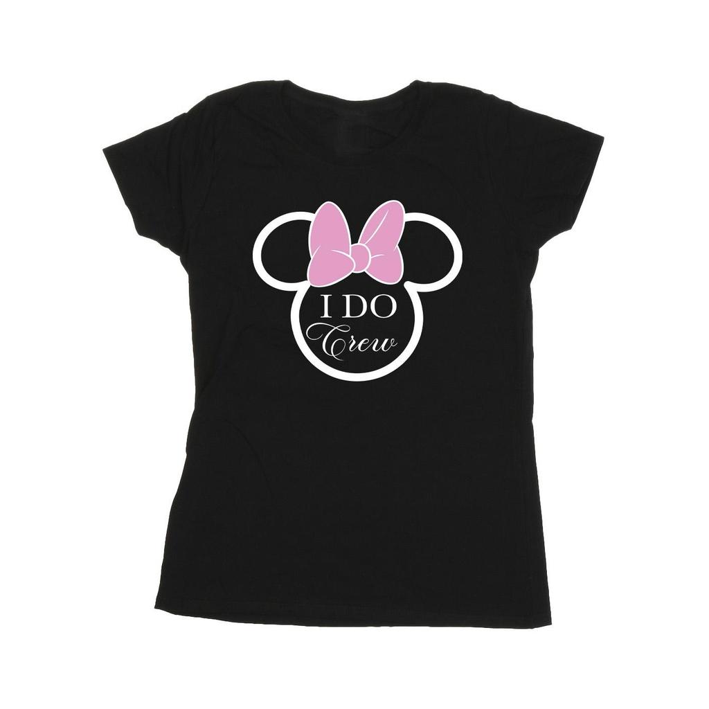 Disney Womens/Ladies I Do Crew Minnie Mouse Cotton T-Shirt