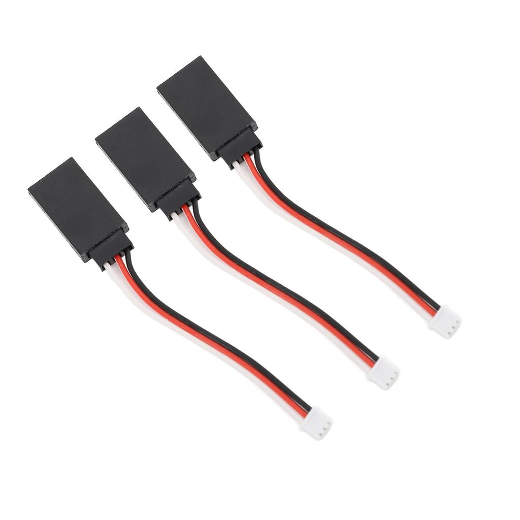 10 Pcs 3 Pin Servo Extension Cable Male To Female Connector Servo Conversion  Wire for RC Model