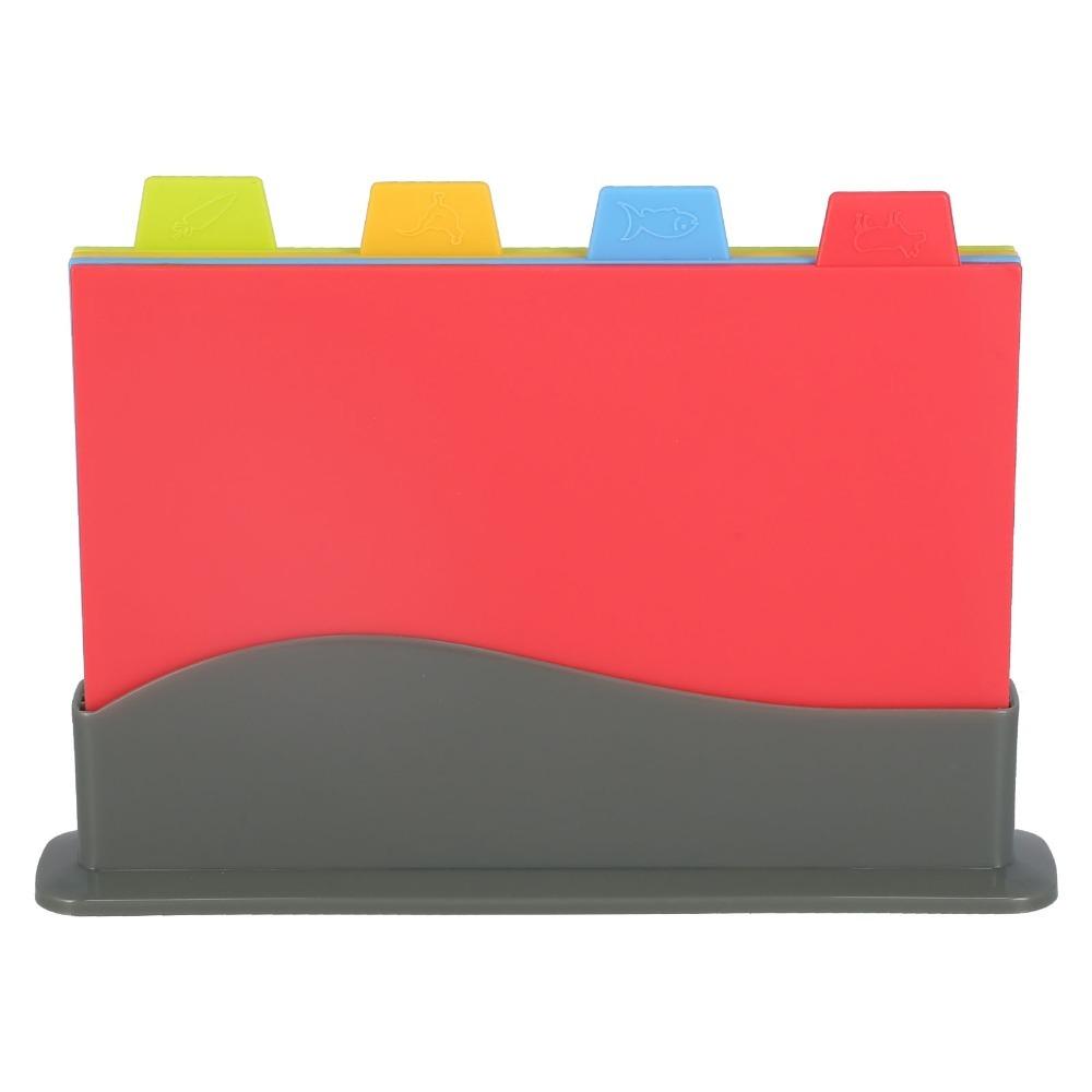 

4PCS Thickened Design Cutting Board PP Food Chopping Block Chopping Board Food Preparation