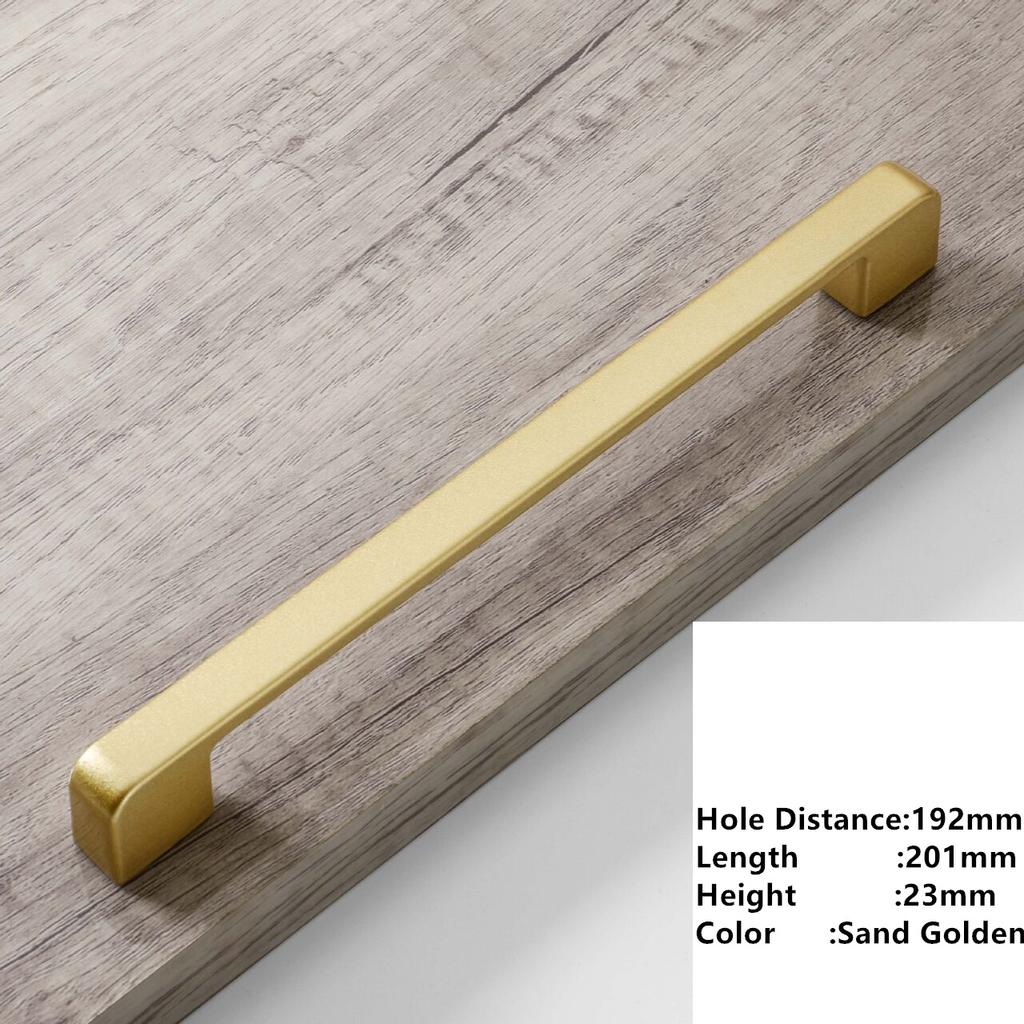 Handles Drawer Cabinet Furniture Kitchen Handles for Cabinet Knob Door Drawer Furniture Kitchen Knob Golden Simplicity Hardware