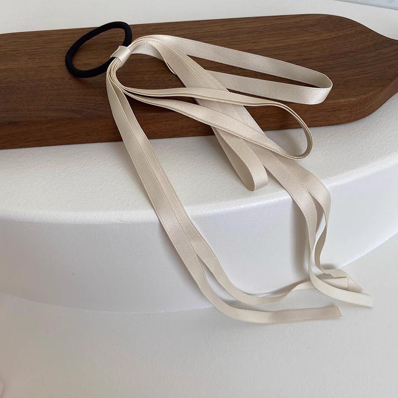 Korean Style Cute Ribbon Bow Elastic Hair Band for Girls Women Hair Rope Ties Headband Ponytail Holder Scrunchies Hair Accessory