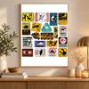 Jurassic Park Diamantmalerei Set 5D Vollbohrer DIY Diamantmosaik Wandkunst Heimdekoration