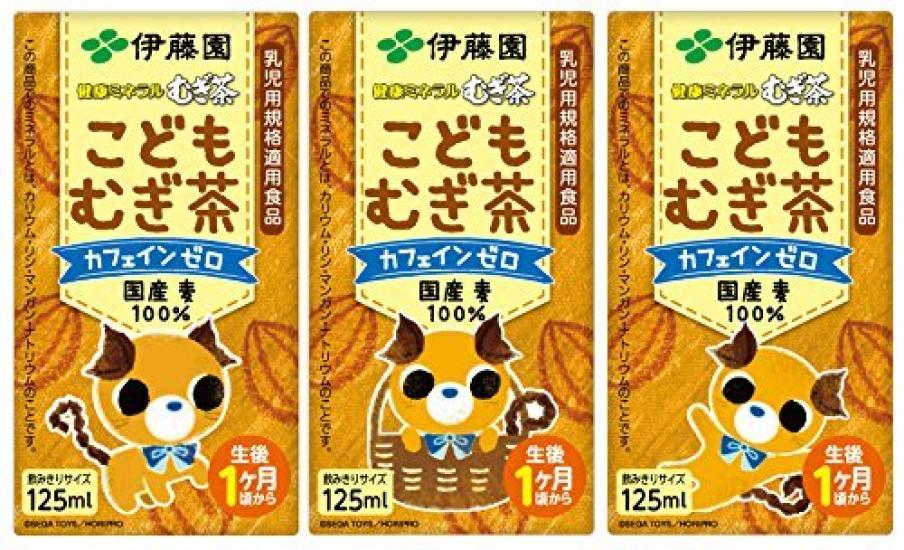 

Itoen Barley Tea Paper x 3 x 24 pieces Children s (125ml bottles)