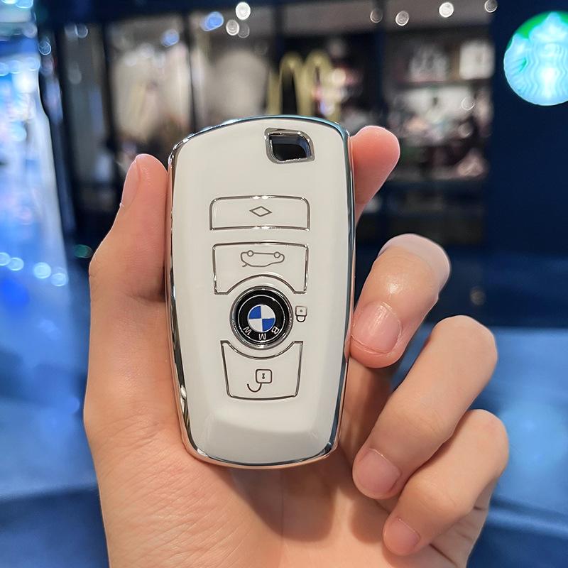 

Hot 2025 Car Remote Key Case Cover Protector For BMW 1 2 3 4 5 6 7 Series X1 X3 X4 X5 X6 F36 F25 F26 F30 F34 F10 F07 F20 Z10 Acc