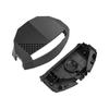 Upper and Lower Instrument Panel Case Set for Electric Ride Use, Black Plastic Housing for Meter Area Replacement and Service Repair